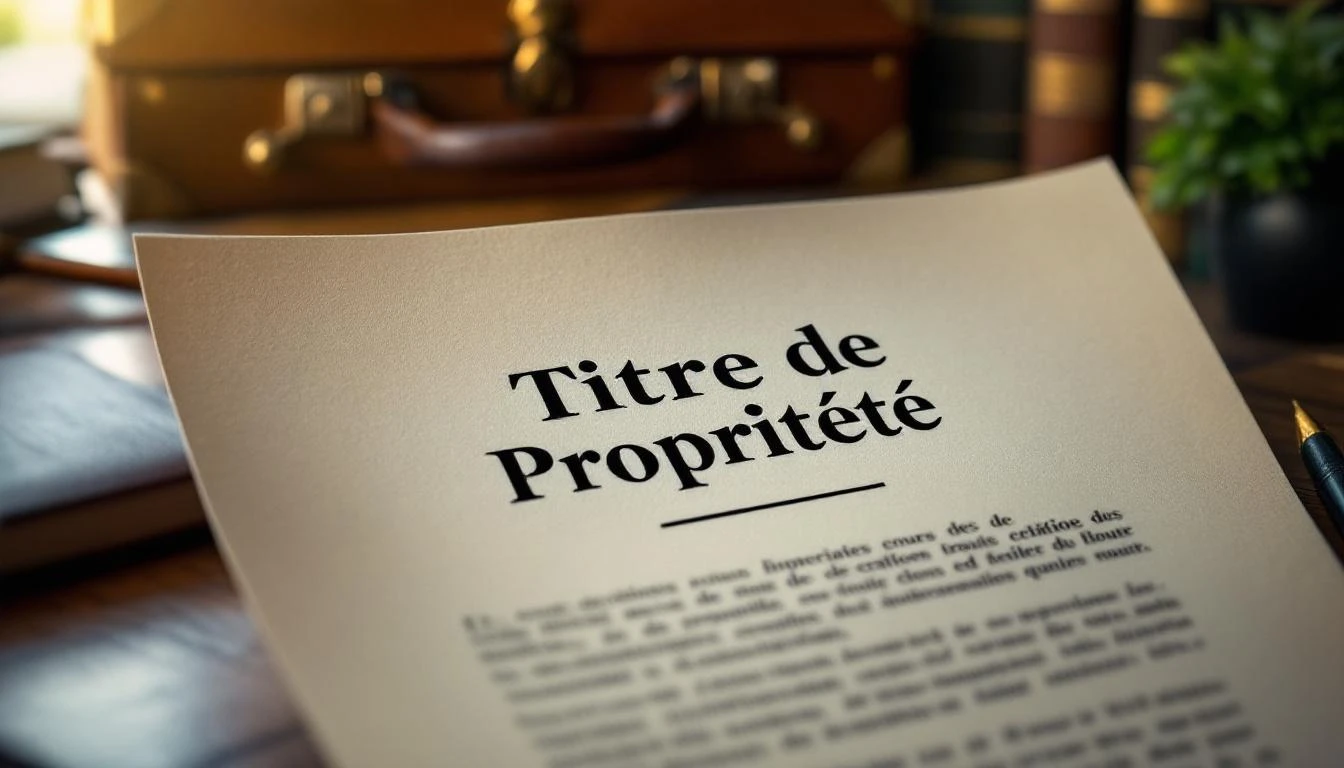 Où trouver un exemple de titre de propriété fiable en 2026