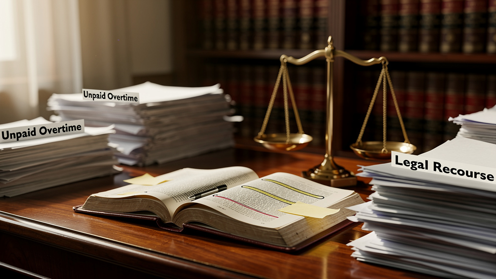 Heures supplémentaires non payées : avocats et recours possibles